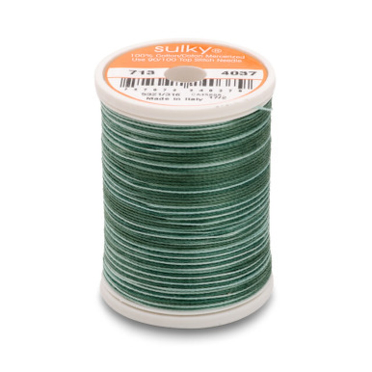Sulky 12 Wt. Cotton Blendables Thread - Saucy Sages - 300 yd. Spool
